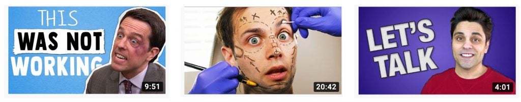 YouTube Thumbnails